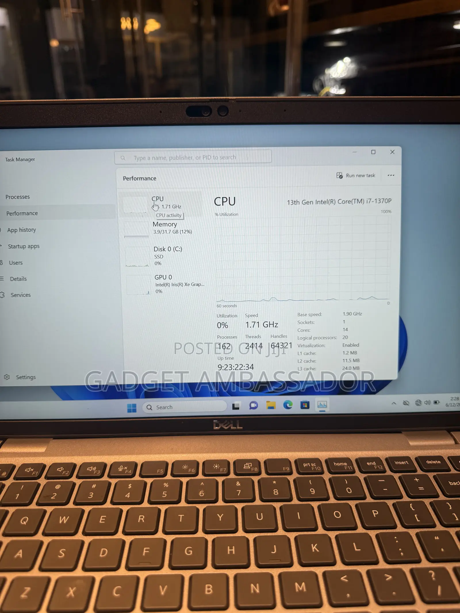Laptop Dell Latitude 5440 32GB Intel Core i7 SSD 256GB