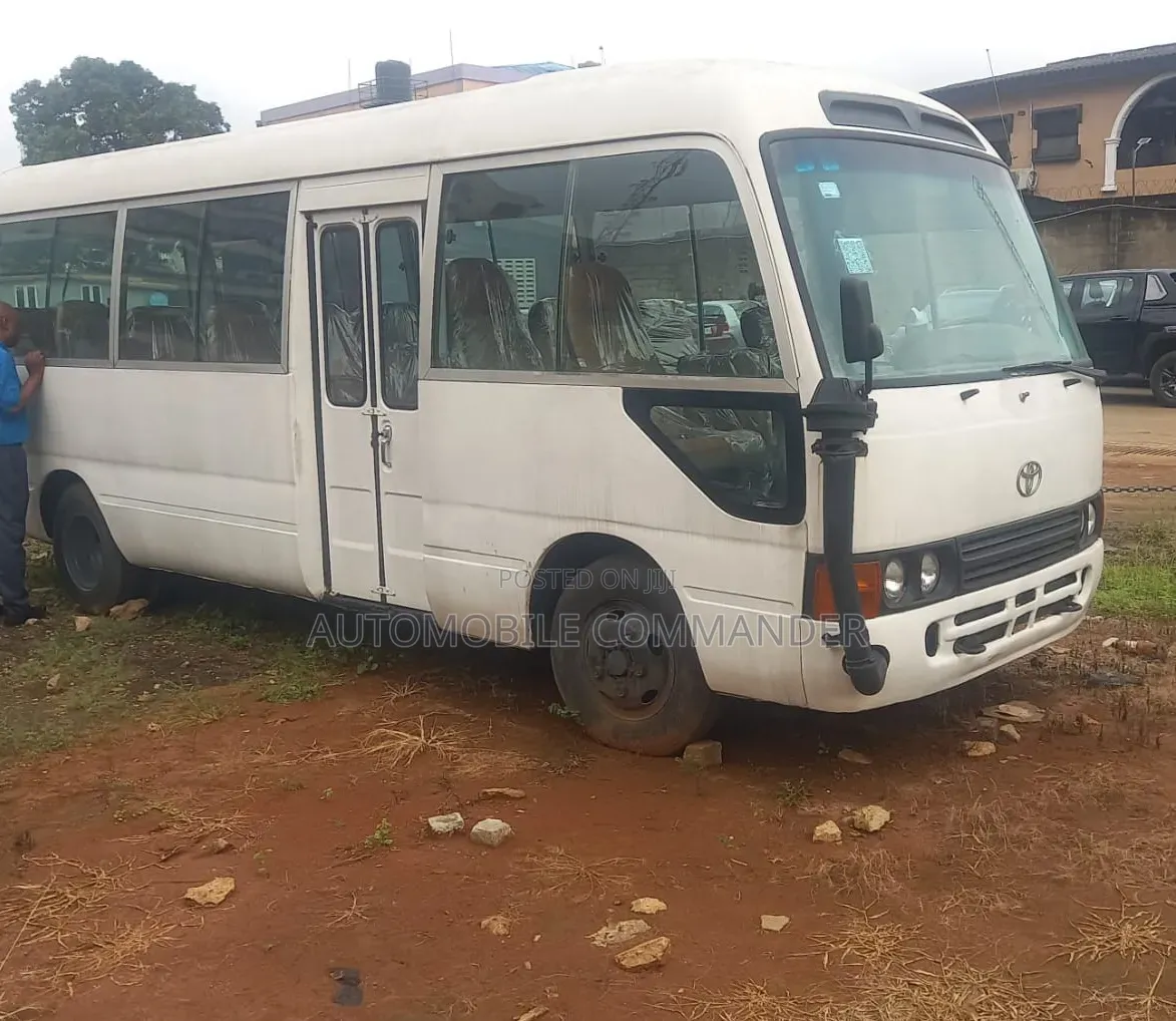 Toyota Coaster 2015 White
