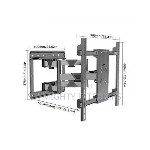 Tv Wall Mount Bracket Tilt Swivel Lcd Led Flat - 75" - 120"