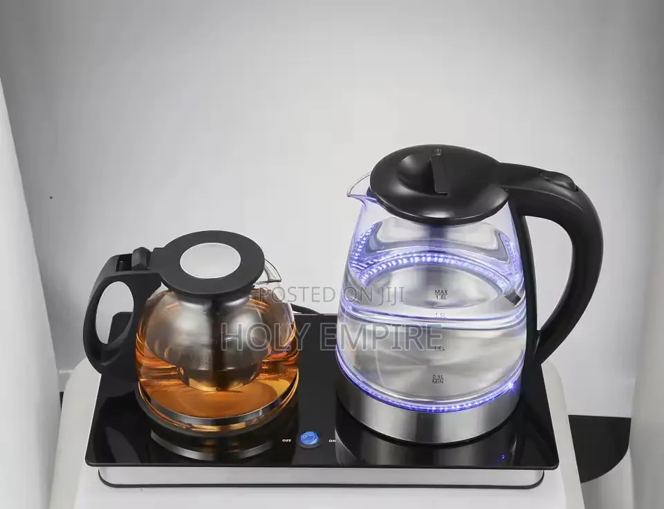 Tea Pots Glass Kettles Tea Maker 2 in 1 Double Layer
