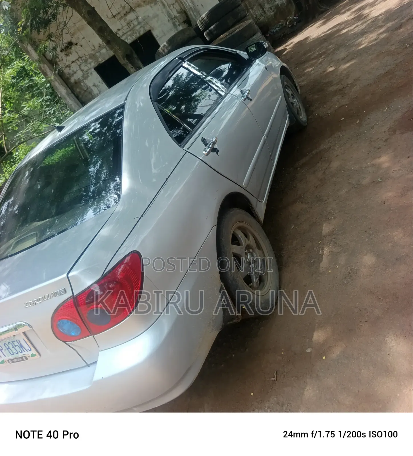 Toyota Corolla 2005 Silver