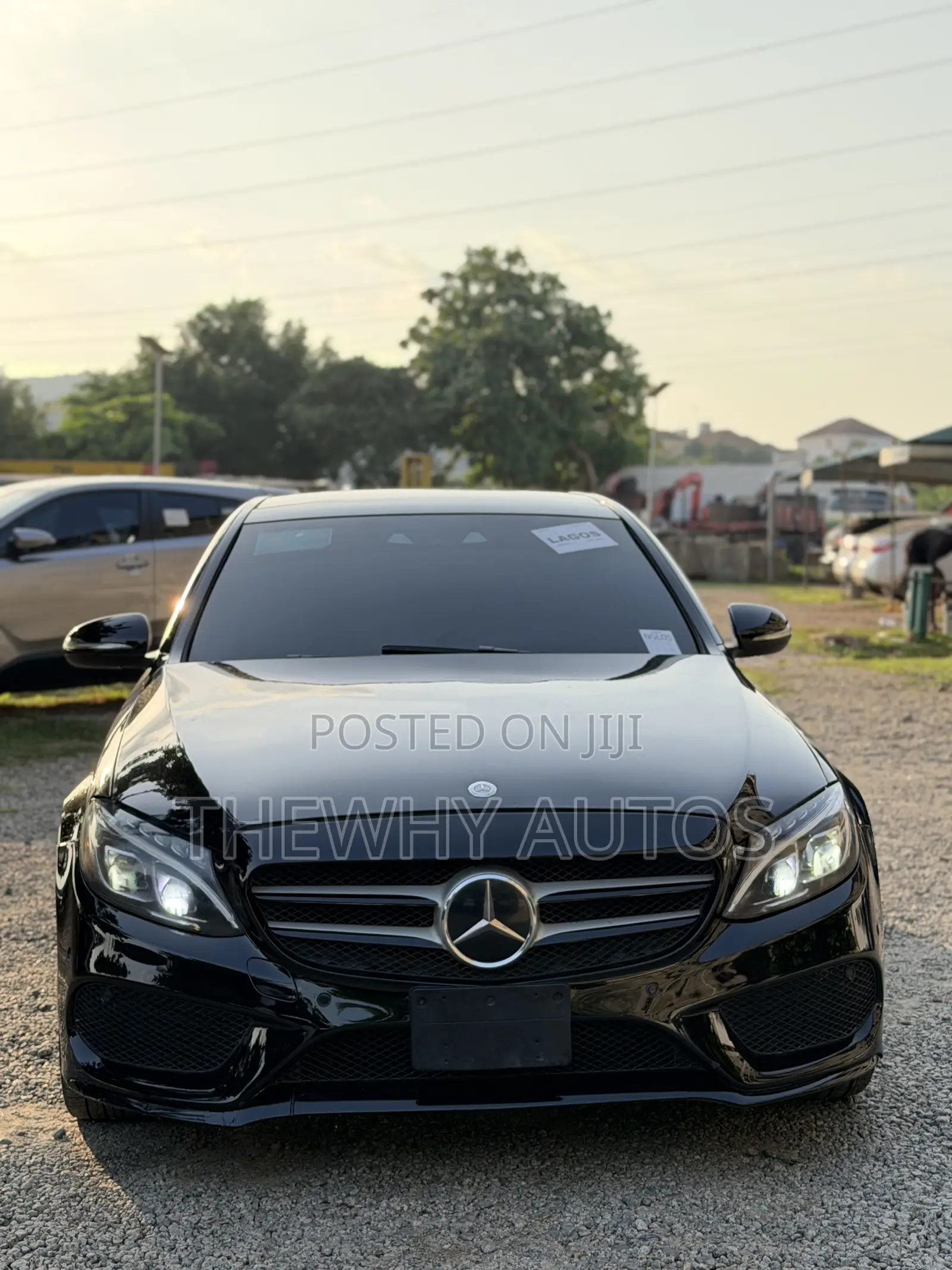 Mercedes-Benz C400 4Matic AWD Sedan (3.0L V6 7A) 2015 Black