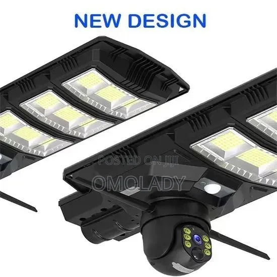2-in-1 Ai Solar Camera With 450w Street Light