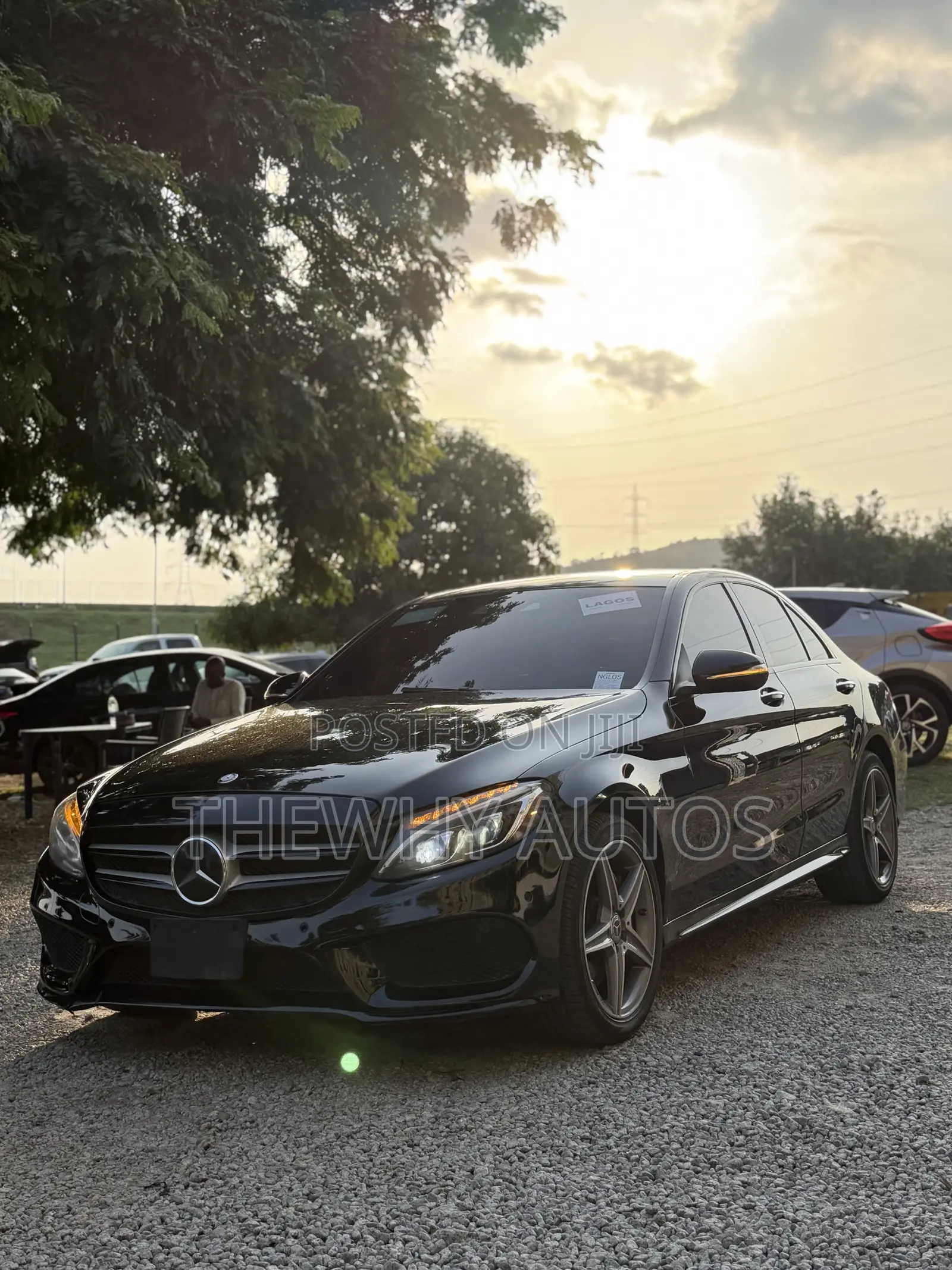 Mercedes-Benz C400 4Matic AWD Sedan (3.0L V6 7A) 2015 Black