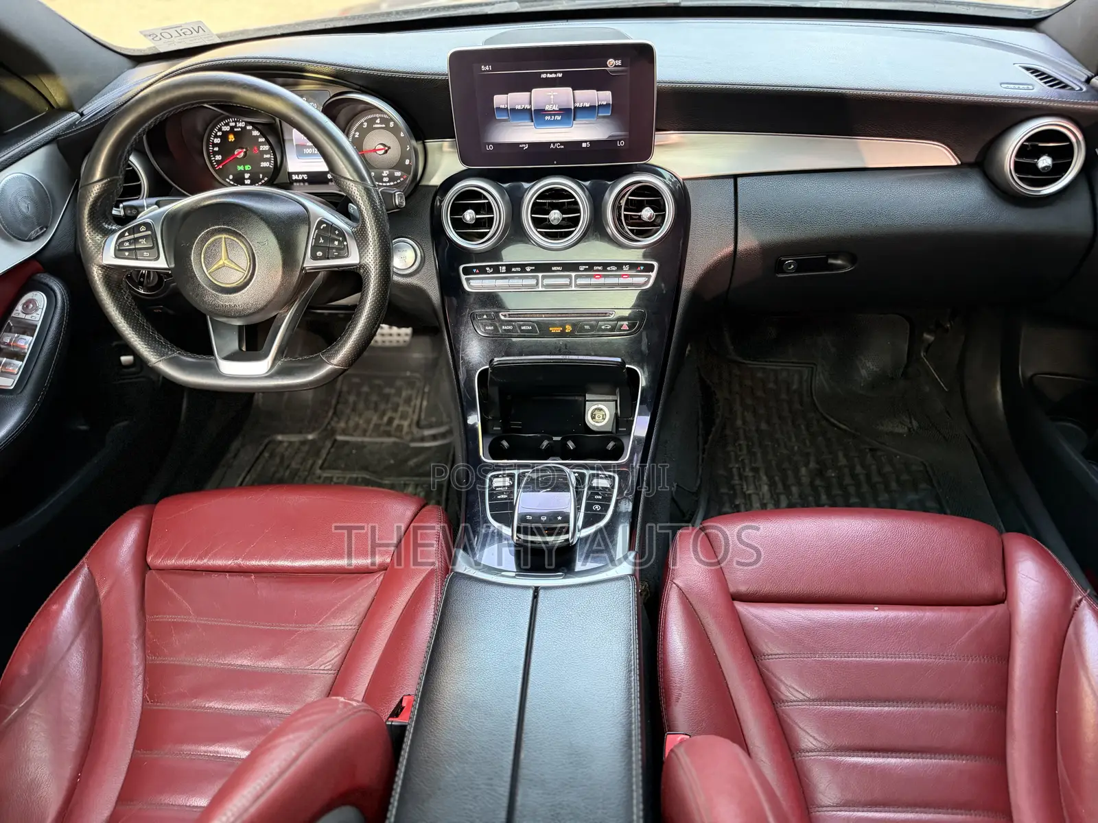 Mercedes-Benz C400 4Matic AWD Sedan (3.0L V6 7A) 2015 Black