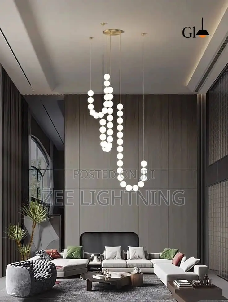 Modern Design Void Chandelier