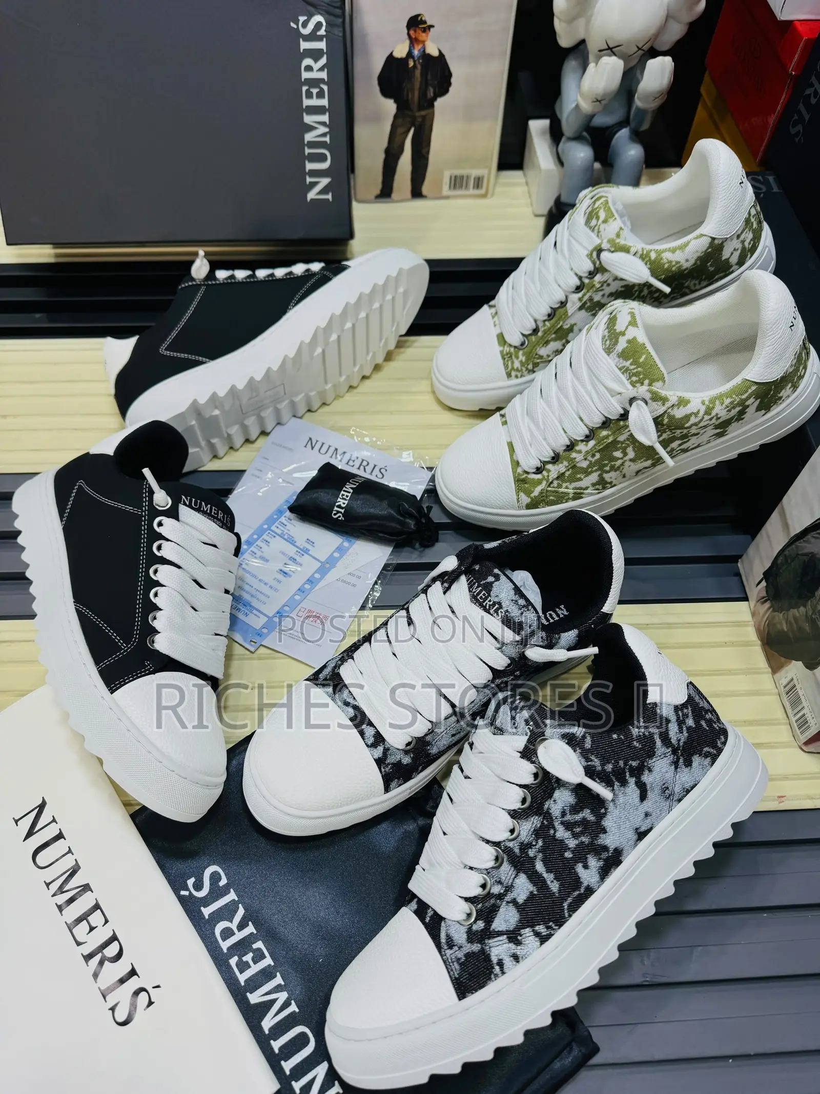 Top Quality Numeris Atelier Luxury Sneakers