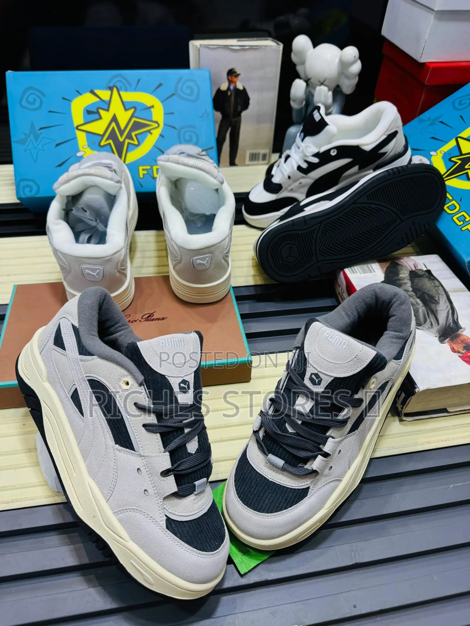 High Quality Puma 180 Skate-Inspired Suede Design Sneaker