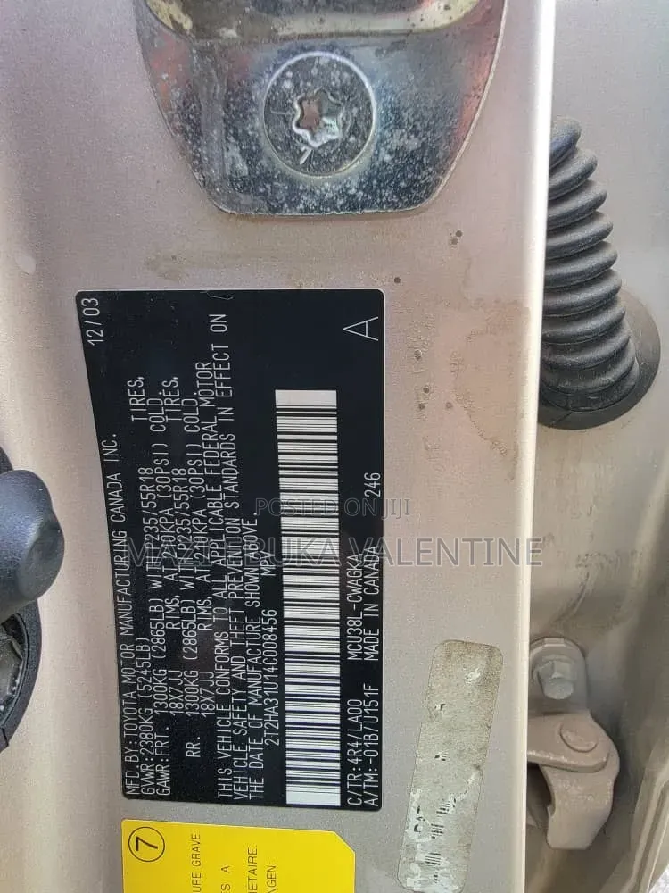 Lexus RX 2006 Gold