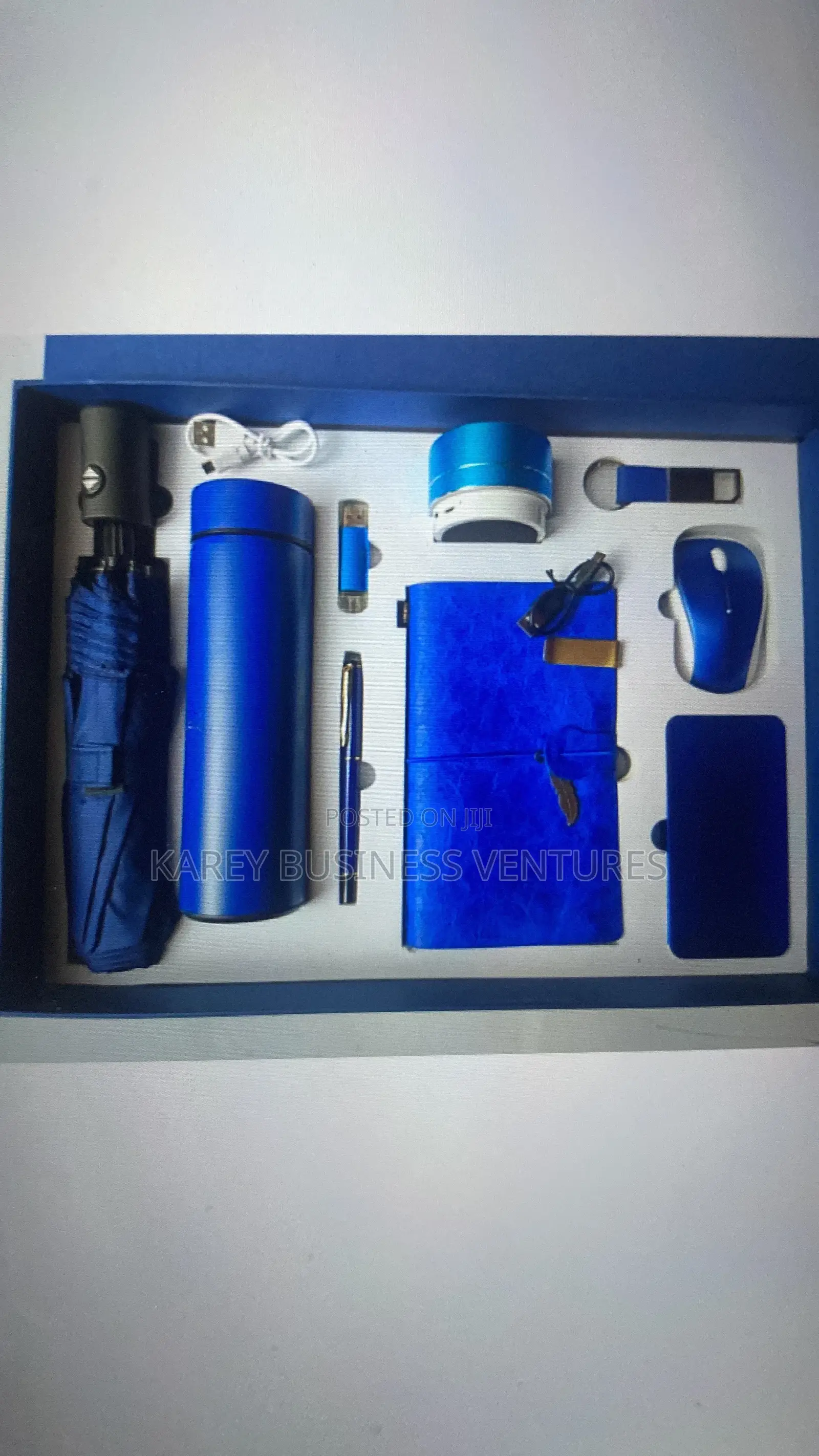 Corporate Gift Set-Items;Powerbank,Umbrella,Flask,Notepad,Flash Drive