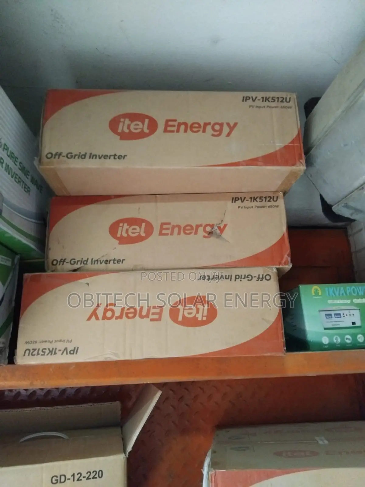 Itel 1kva 24v Off-Grid Inverter Reliable Power Backup for Home Offi