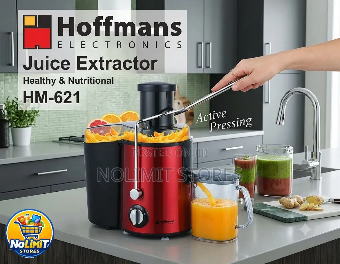 Hoffman Juice Extractor Hm-621 (4-in-1 Electric Juice Extractor)