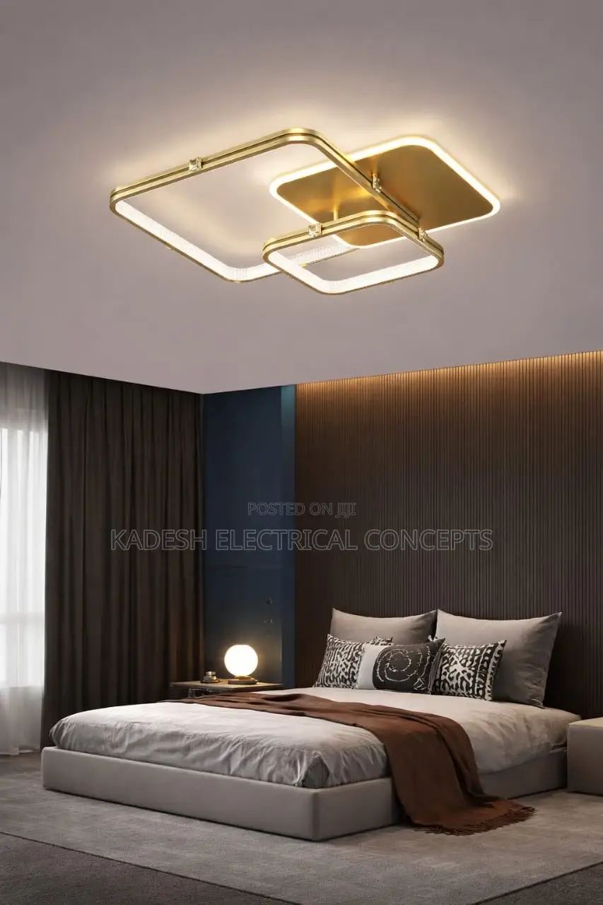 Modern Led Ceiling Lamp for Living Dining Room Bedroom Hotel