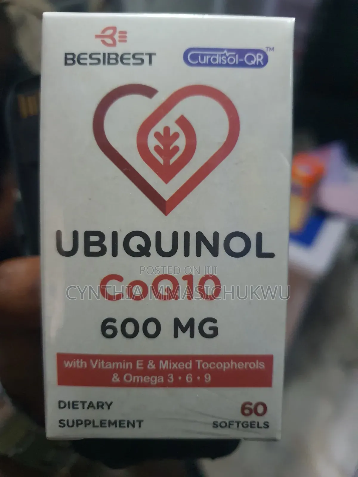 Besibest Ubiquinol Coq10 600mg Dietary Supplement