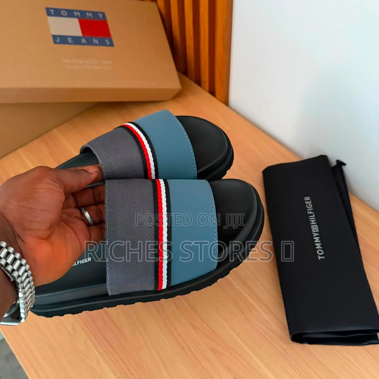 Authentic Tommy Jean Palm Slippers for Men