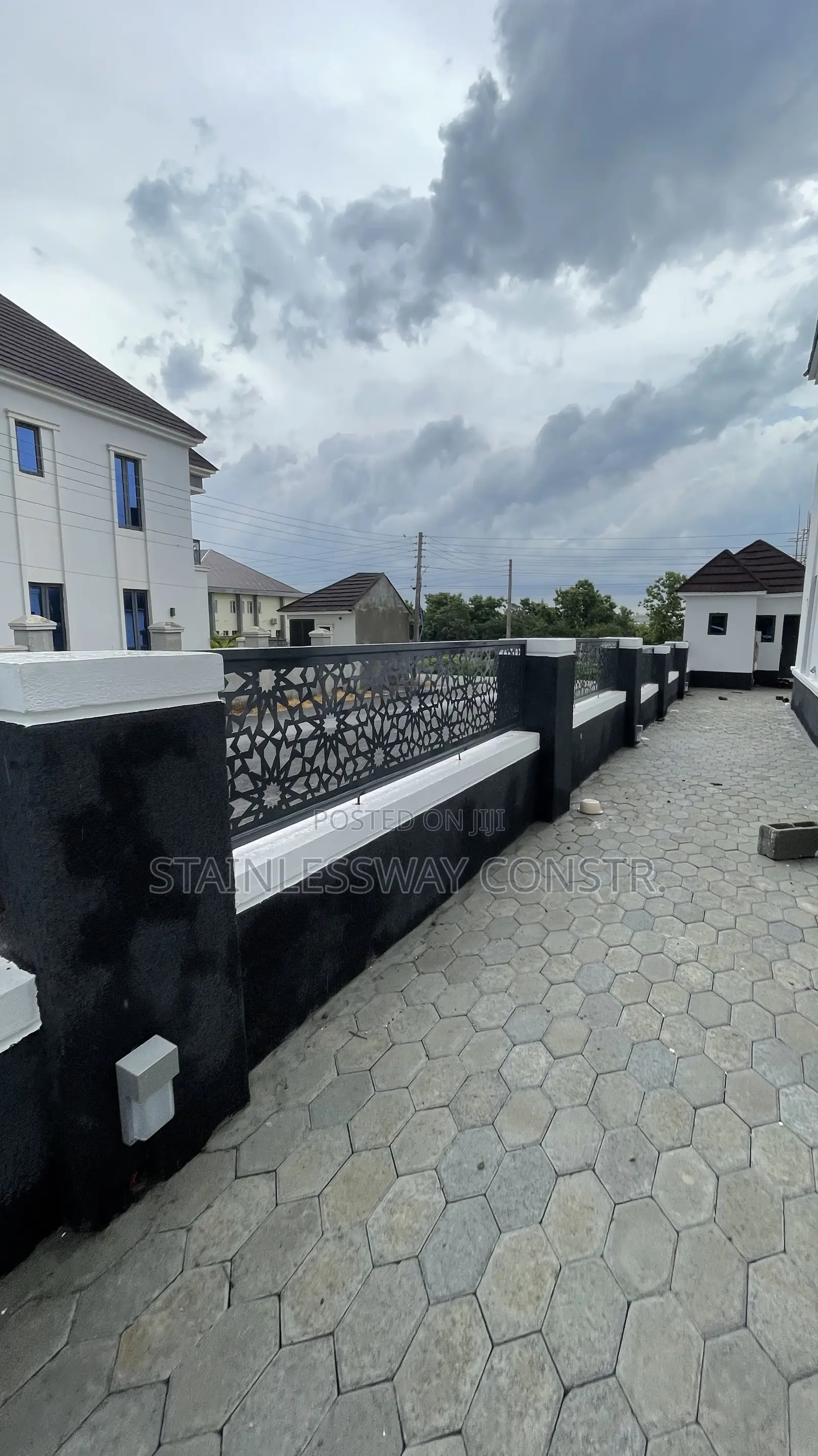 Lasercut Fence Grill/Rail Cityview