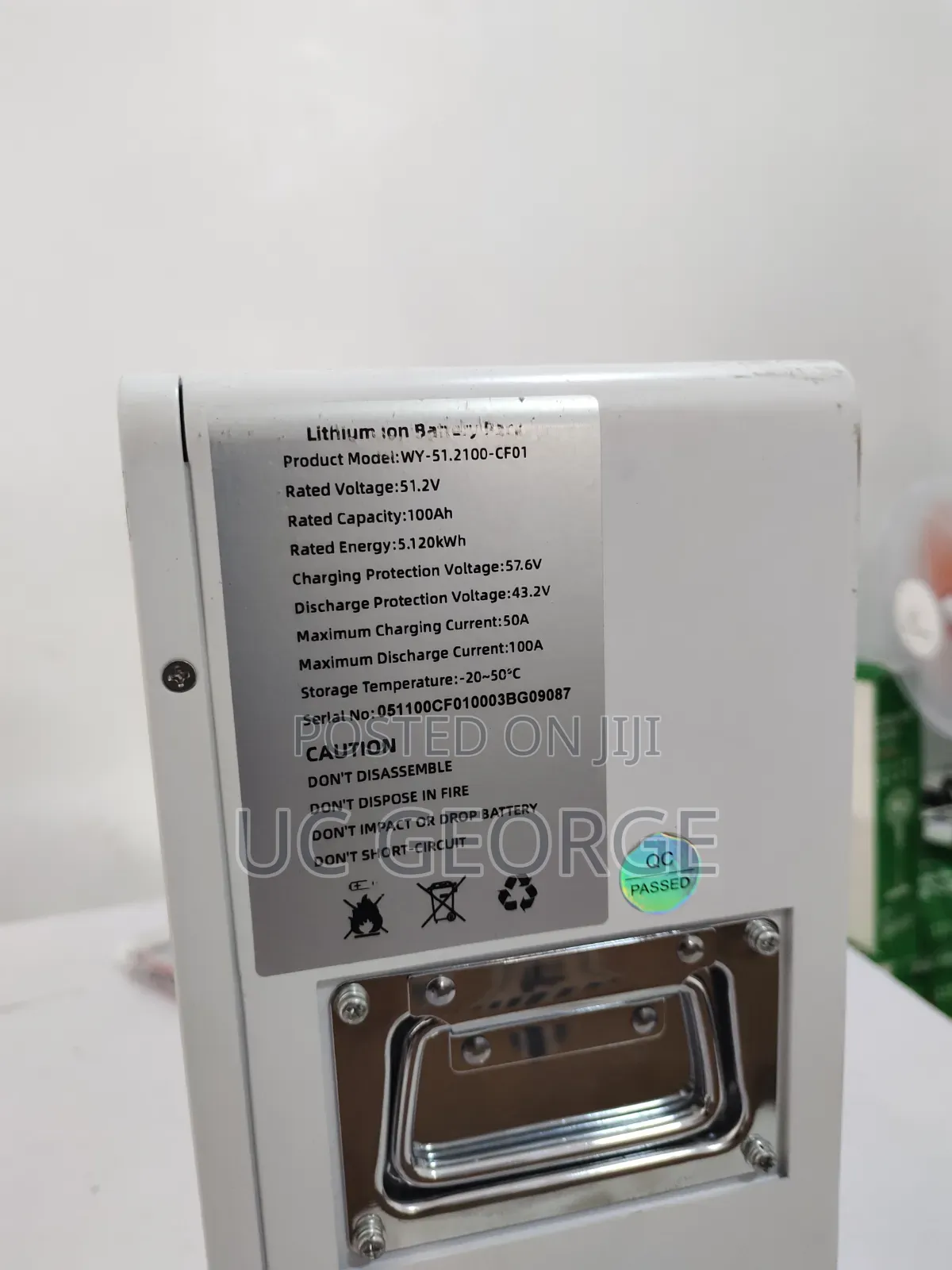 The Colasolar 5kwh (51.2v) Lithium Battery