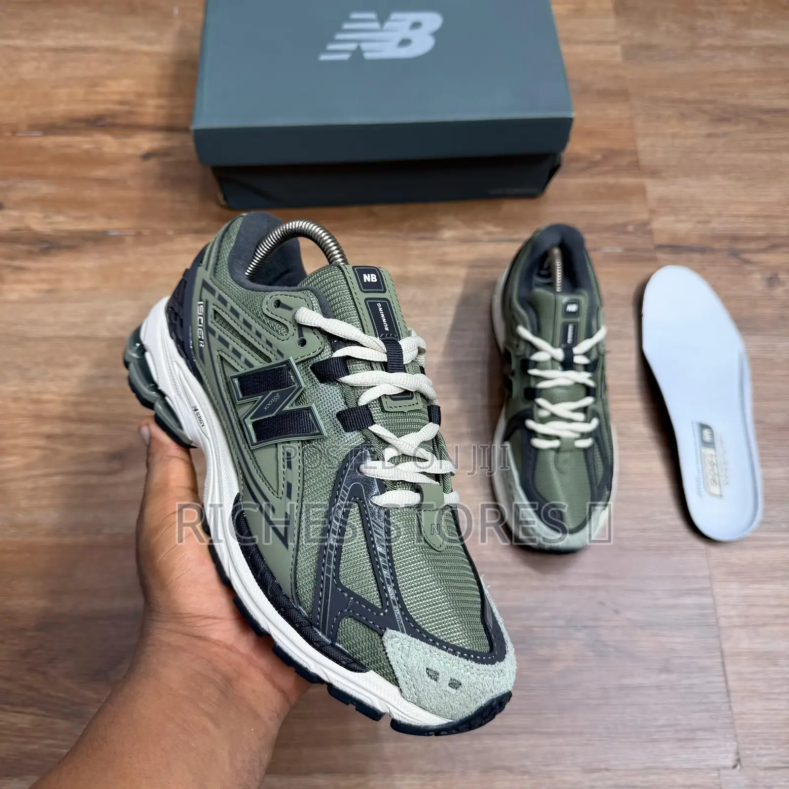 New Balance 1906r Dark Olivine/ Black Cement/ Timberwolf