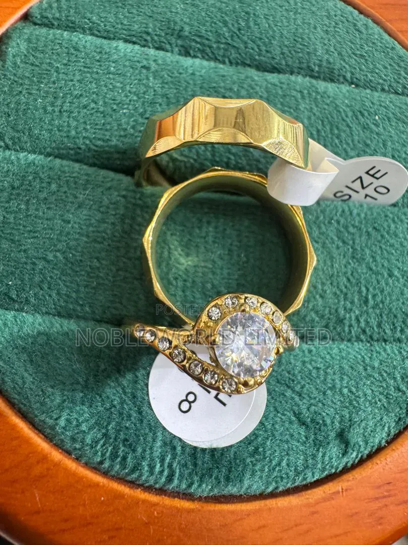 Trendy Non Tarnish Wedding Rings