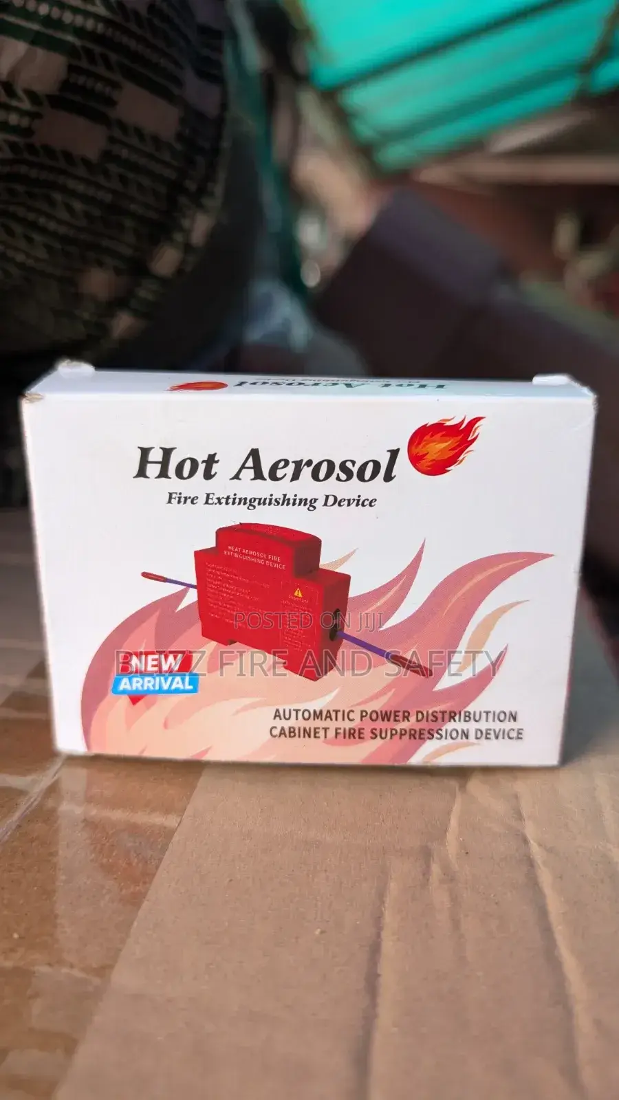 Hot Aerosol Fire Suppressor Breaker