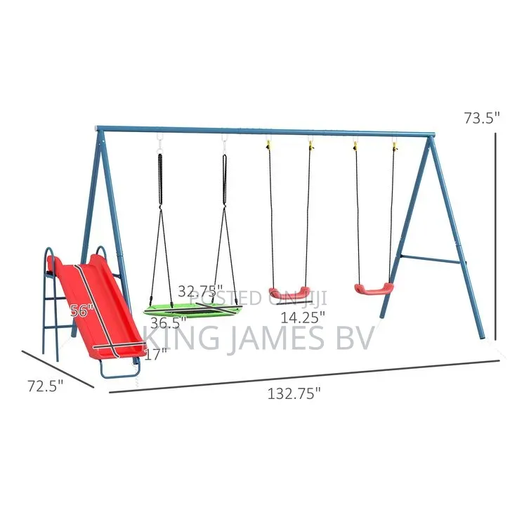 School Swing and Slide