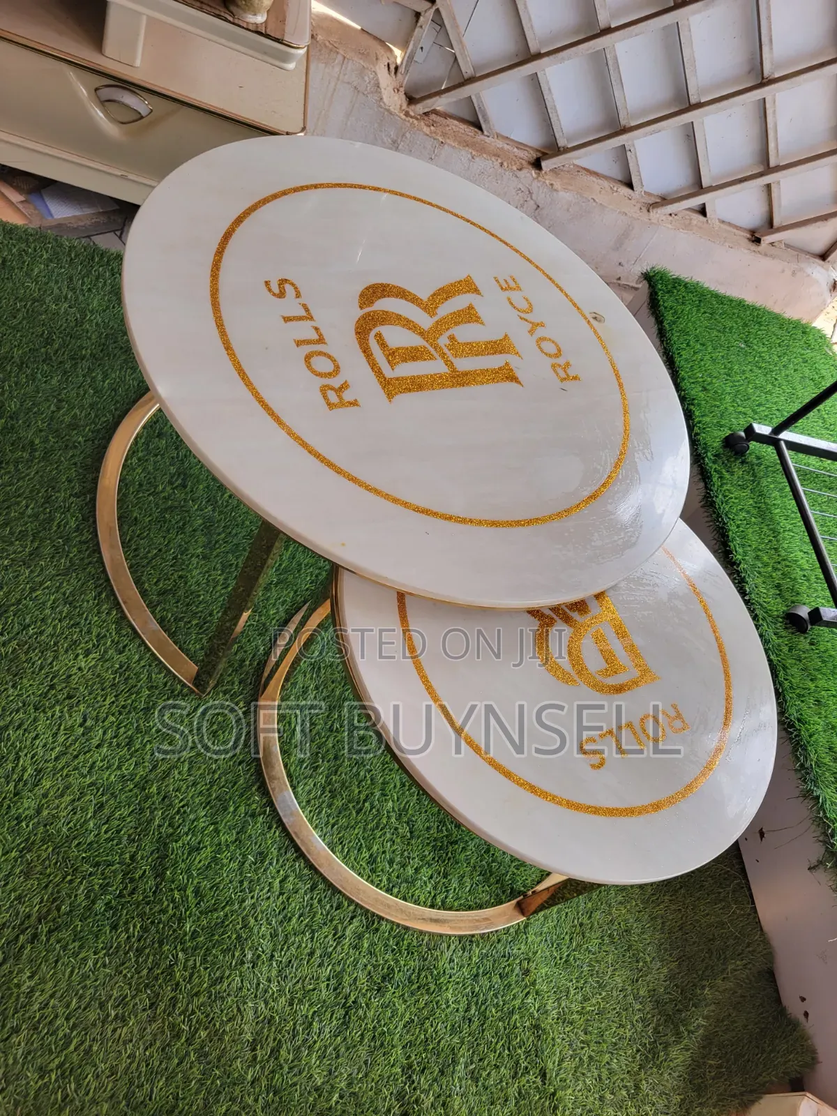 Rolls Royce Embedded Marble 2in1 Table