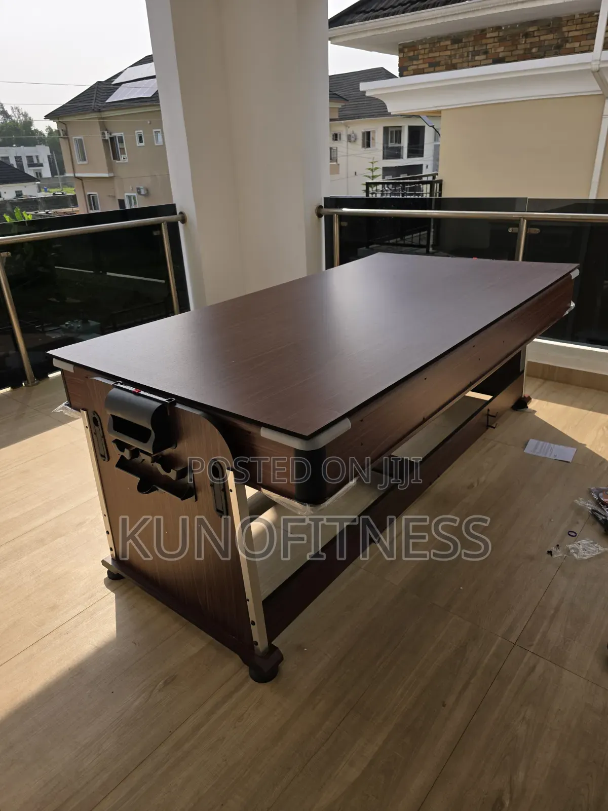 Premium 4-in-1 Game Table 7ft | Billiards Air Hockey Dining Tennis
