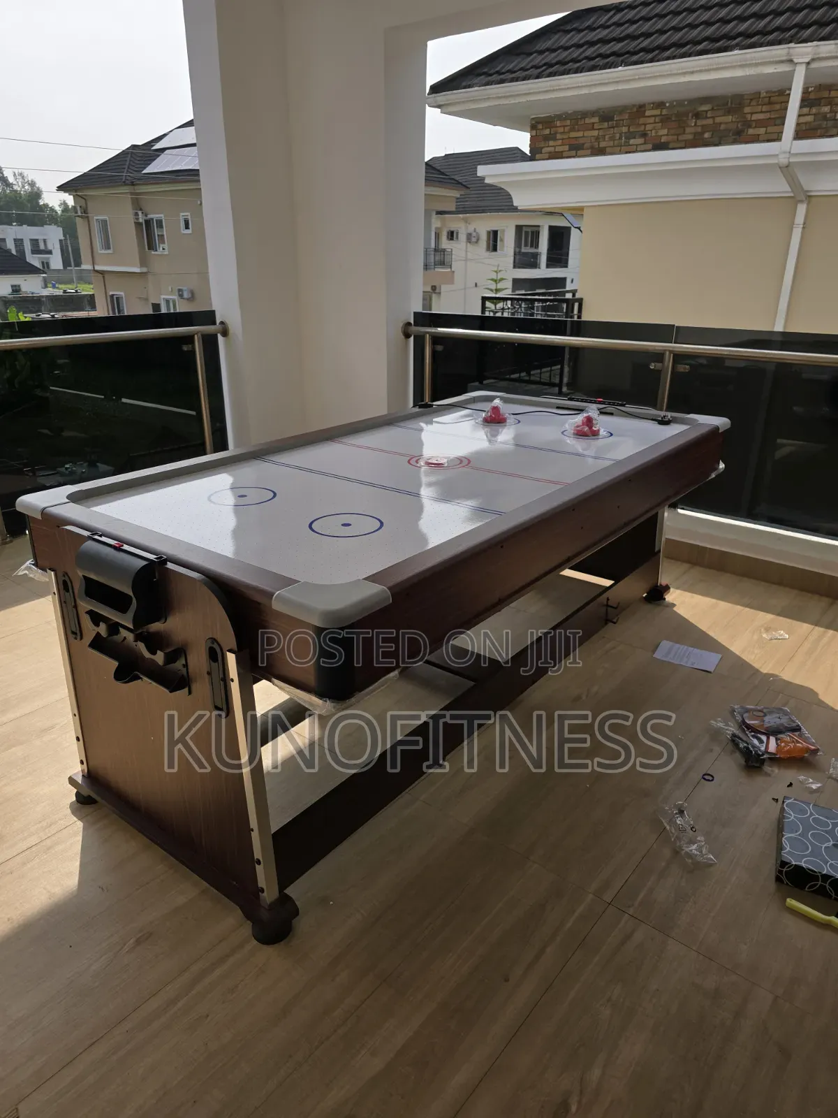 4-in-1 Multi-Game Table 7ft | Pool Billiards Air Hockey Table Tennis