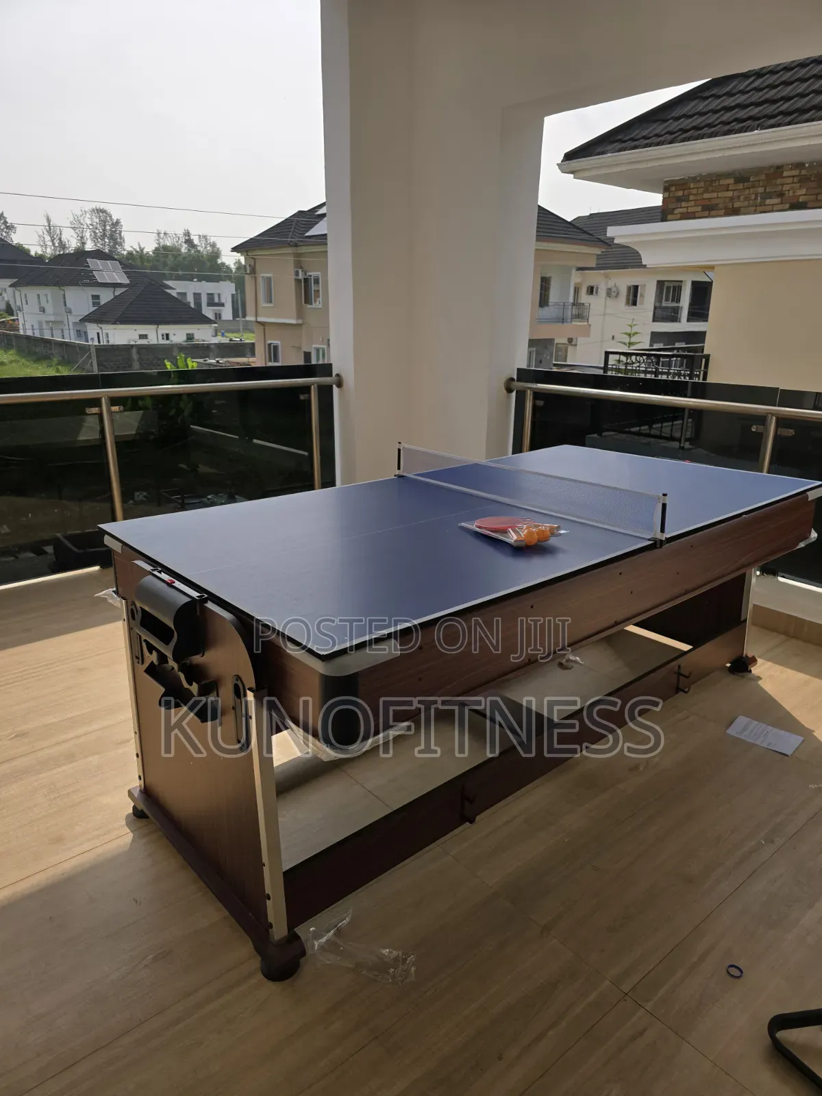 4-in-1 Multi-Game Table 7ft | Pool Billiards Air Hockey Table Tennis