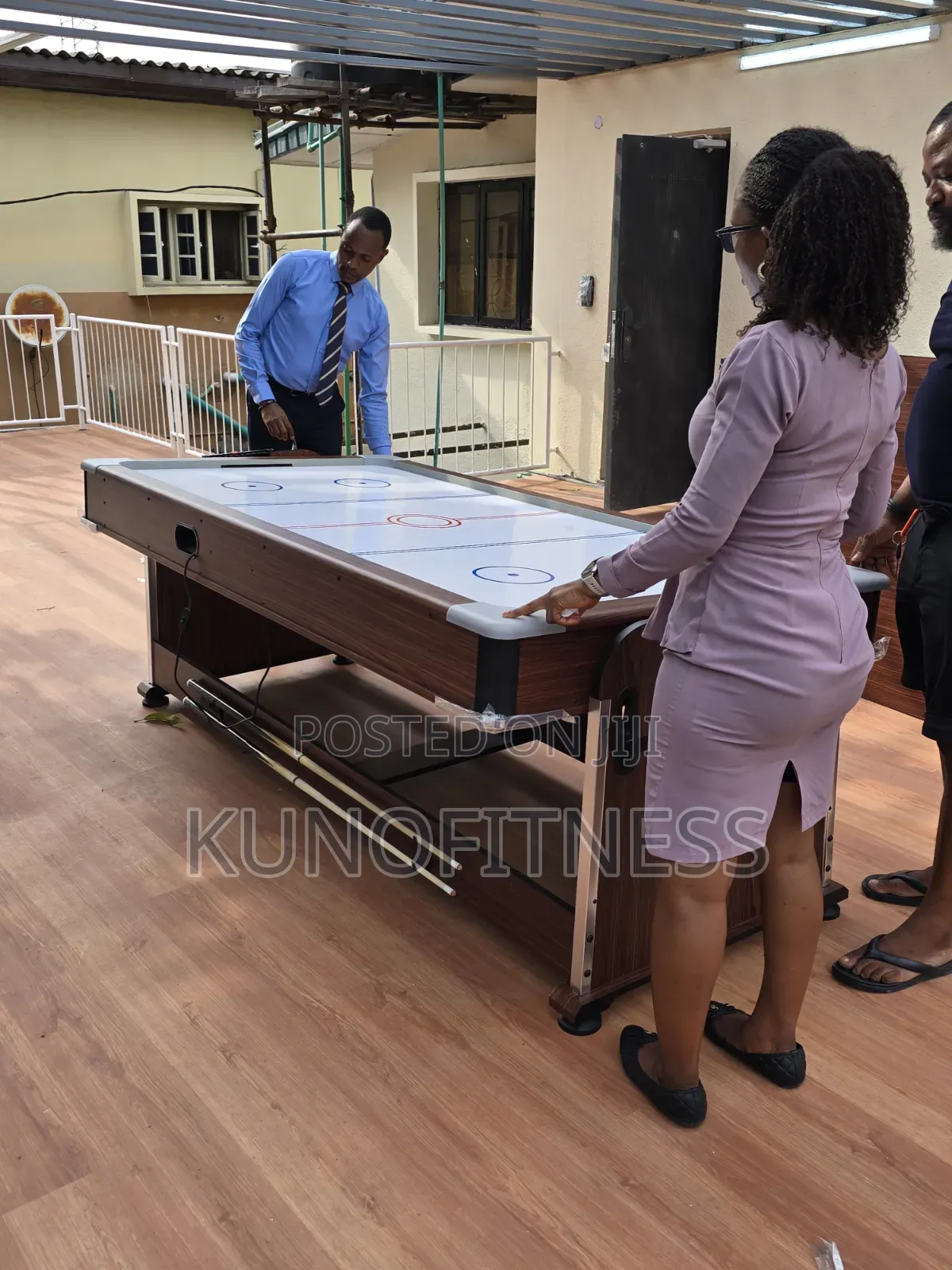 4-in-1 Rotating Game Table | Pool + Air Hockey + Table Tennis + Dining