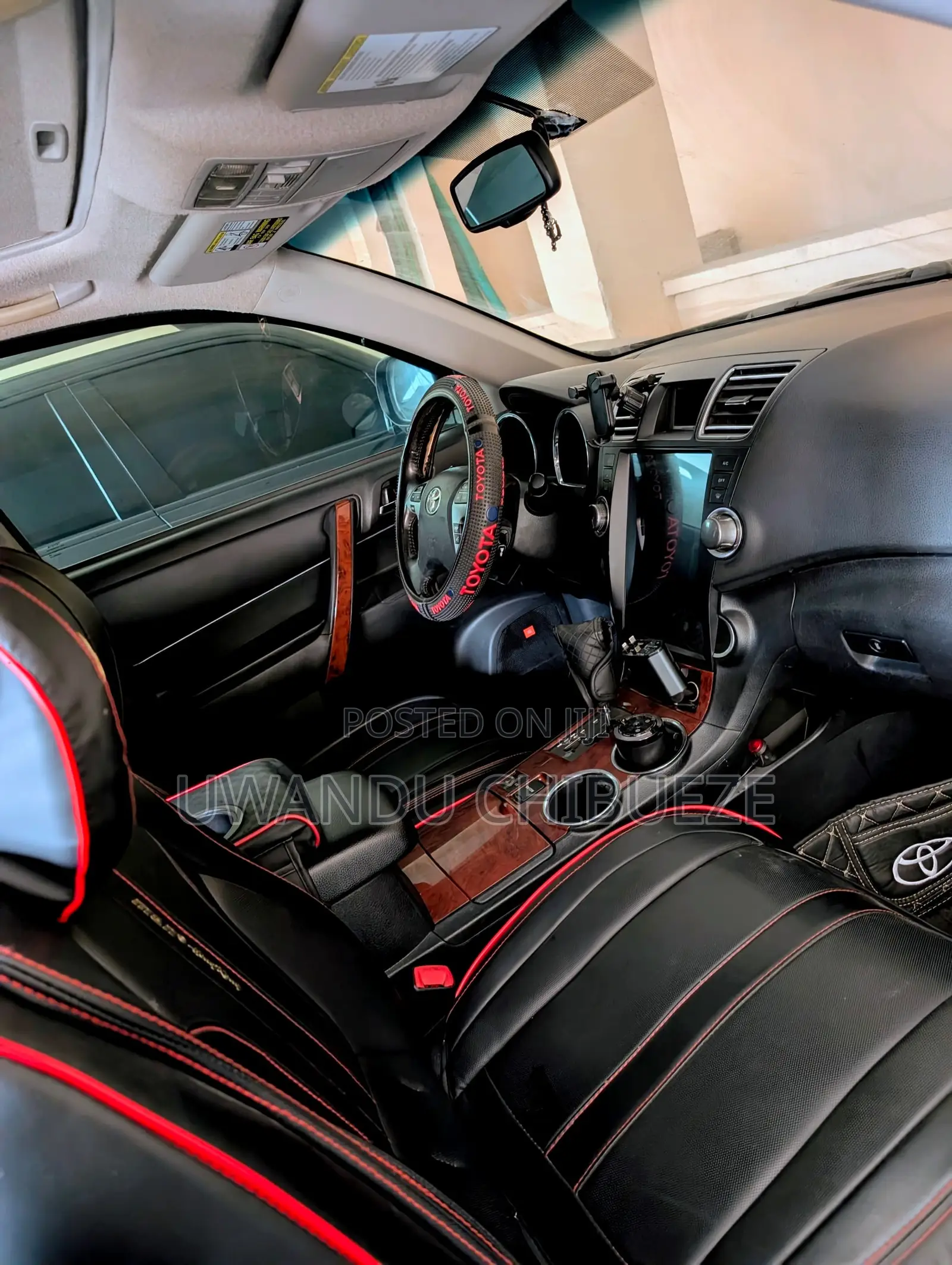 Toyota Highlander Limited 2012 Black
