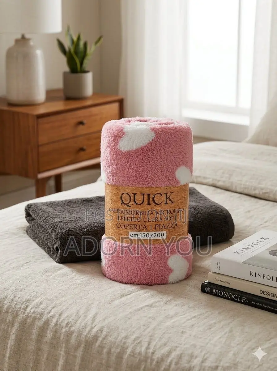 Premium Fluffy Bedding Set / Bed Sleeping Planket –