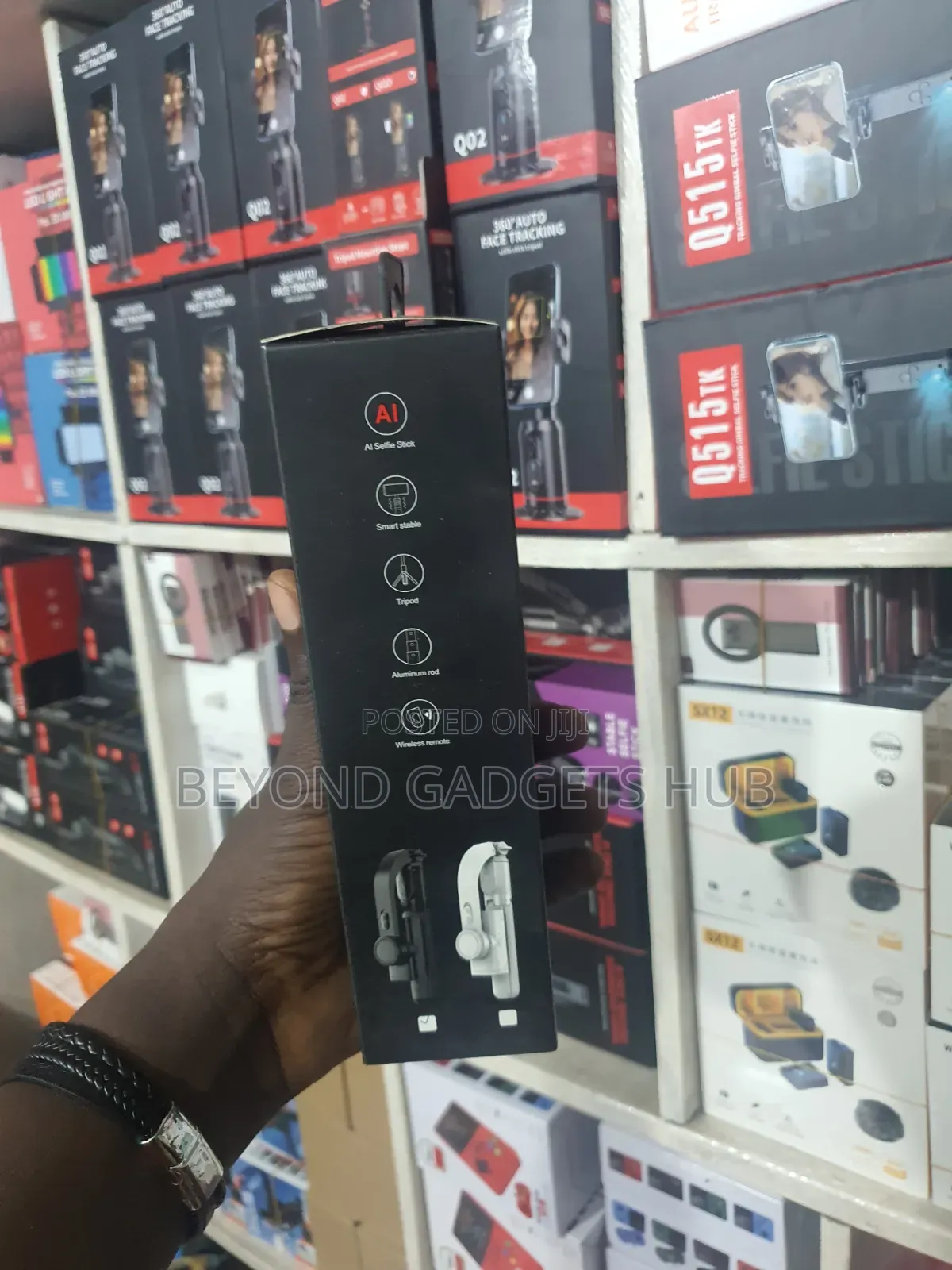 The L08 Gimbal Stabilizer Selfie Stick Tripod