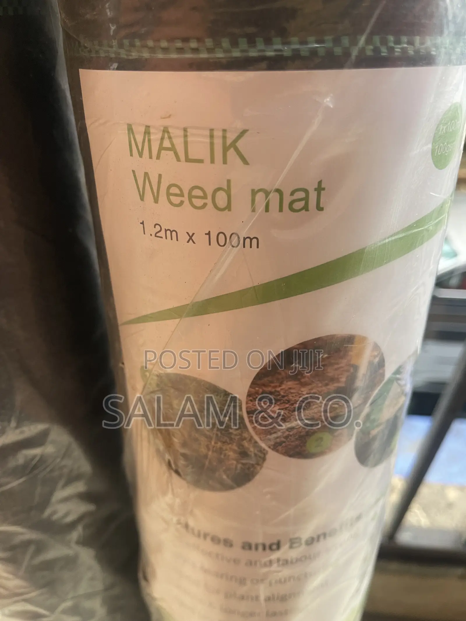 1.2m X 100m Heavy Duty Weed Mat – Ground Cover Fabric for Agriculture