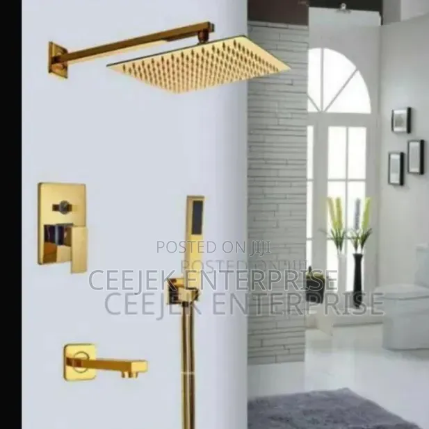 High Quality Gold 5 Ways Condict Shower