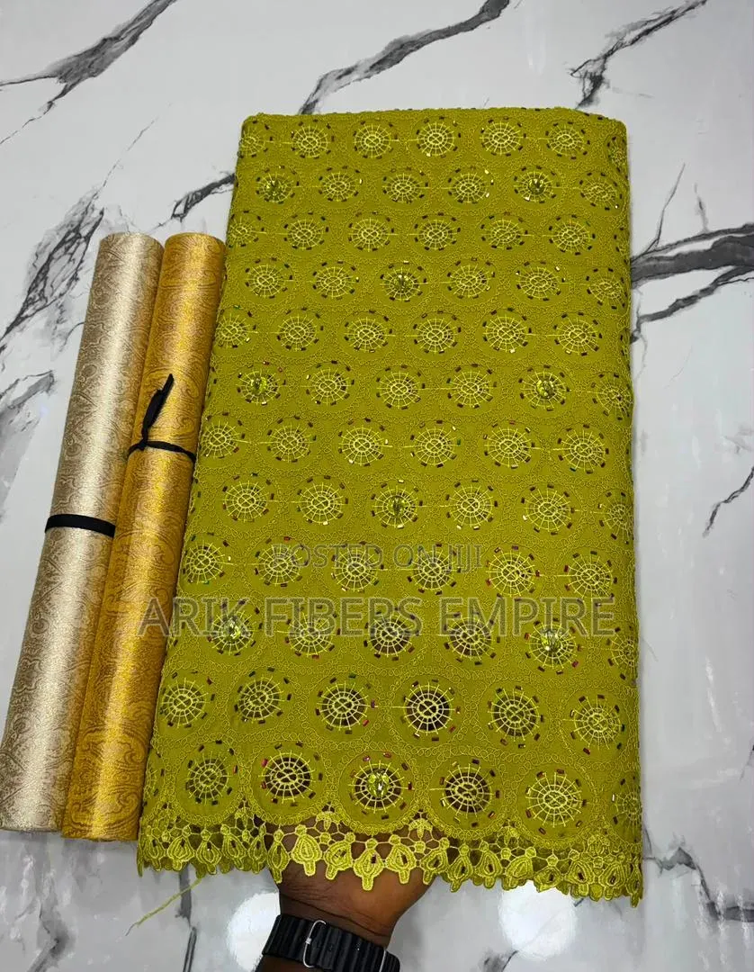 Premium Rhinestone Chiffon Guipure