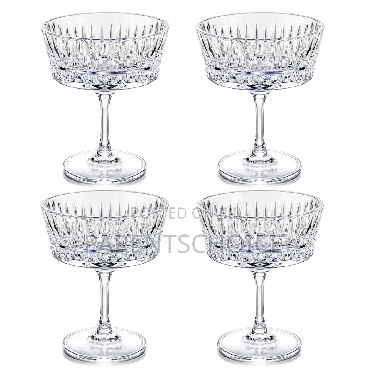 Wine Glass Cups, Goblet, Wide-Mouthed Carved Champagne Glass Mug