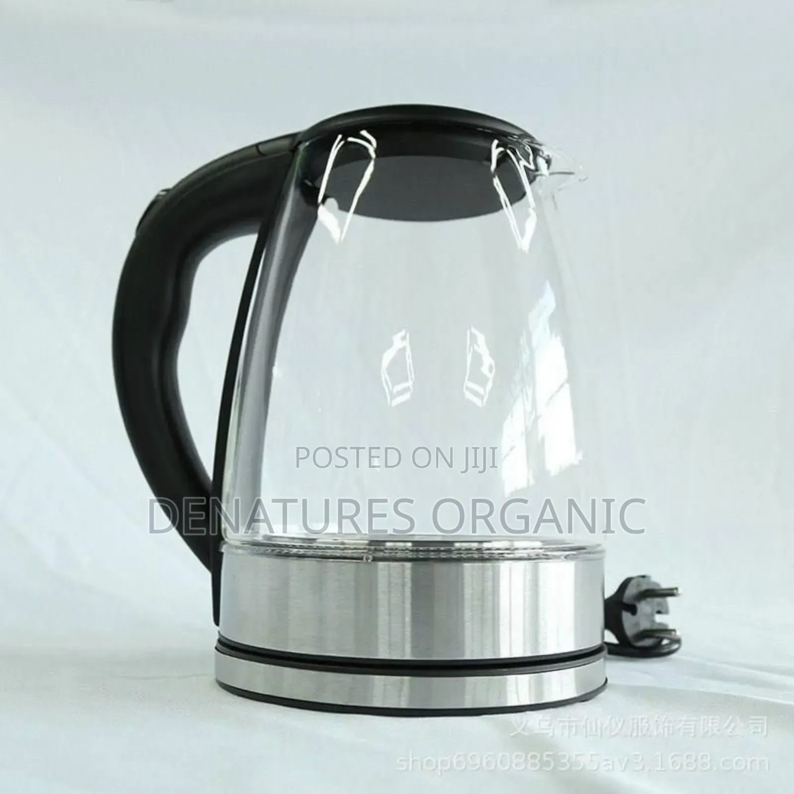 2l Blue Light Electric Glass Kettle