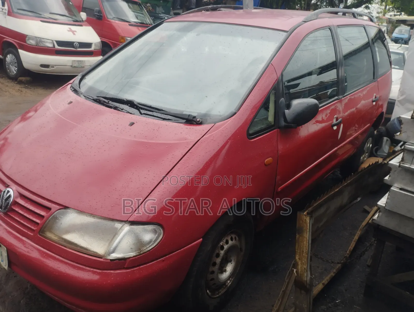 Volkswagen Sharan 1998 Red
