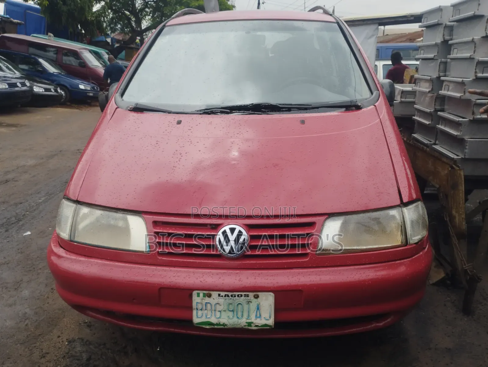 Volkswagen Sharan 1998 Red