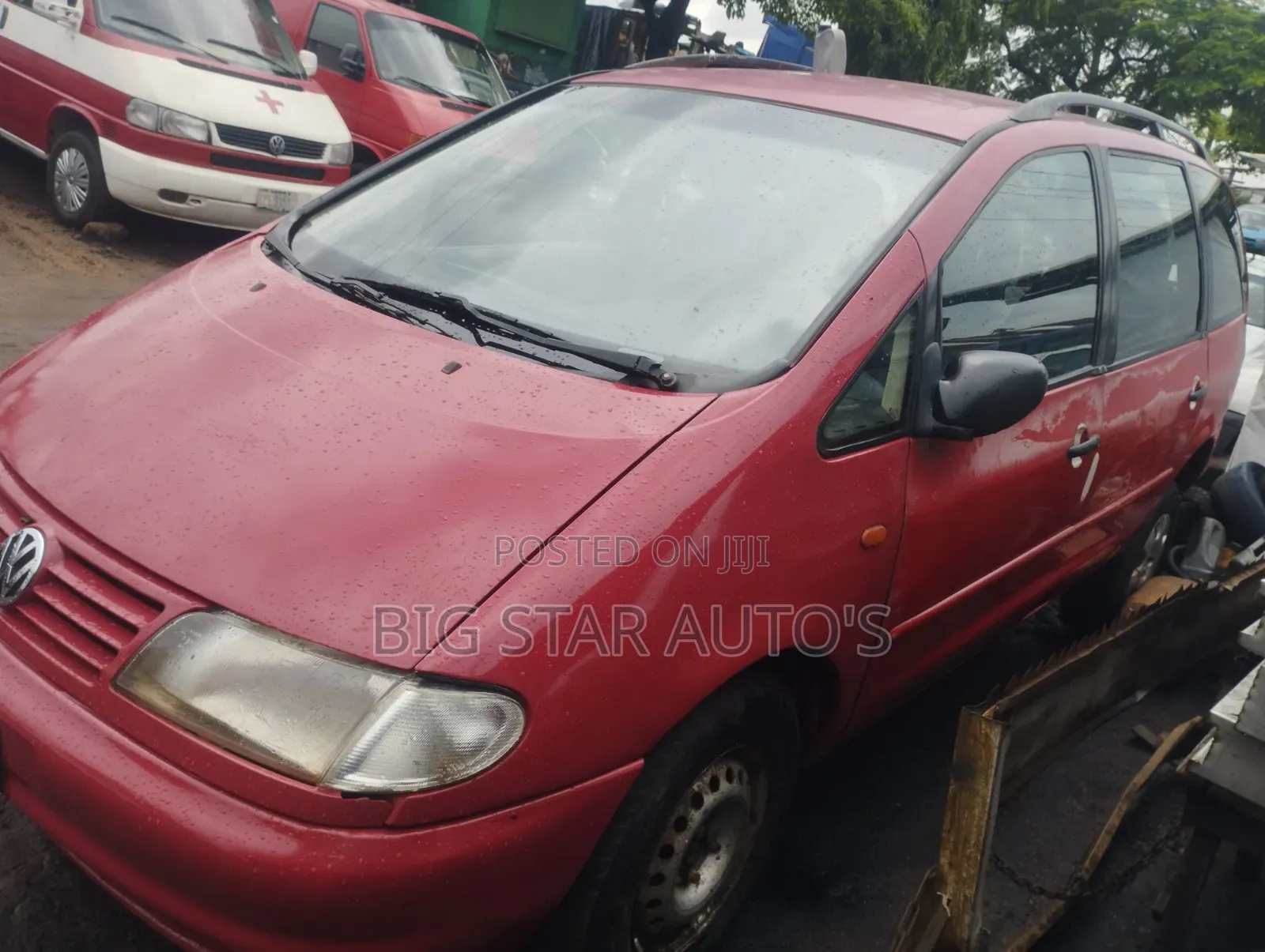 Volkswagen Sharan 1998 Red