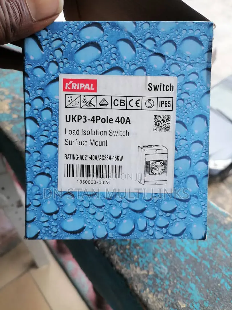 40a 4p Kripal Isolator Switch