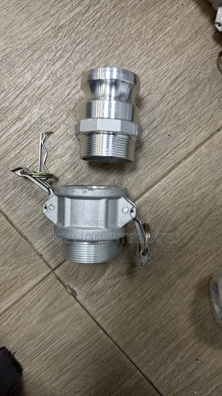Set of Stainless Steel Camlock Coupling Type F(Male) and Type B(Female