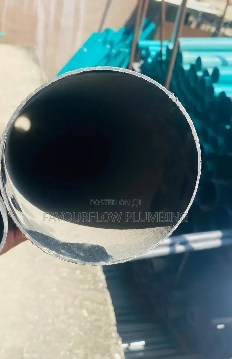 Lombardy 4-Inch PVC Drainage Conduit Pipes (8.6ft Length) -Certified