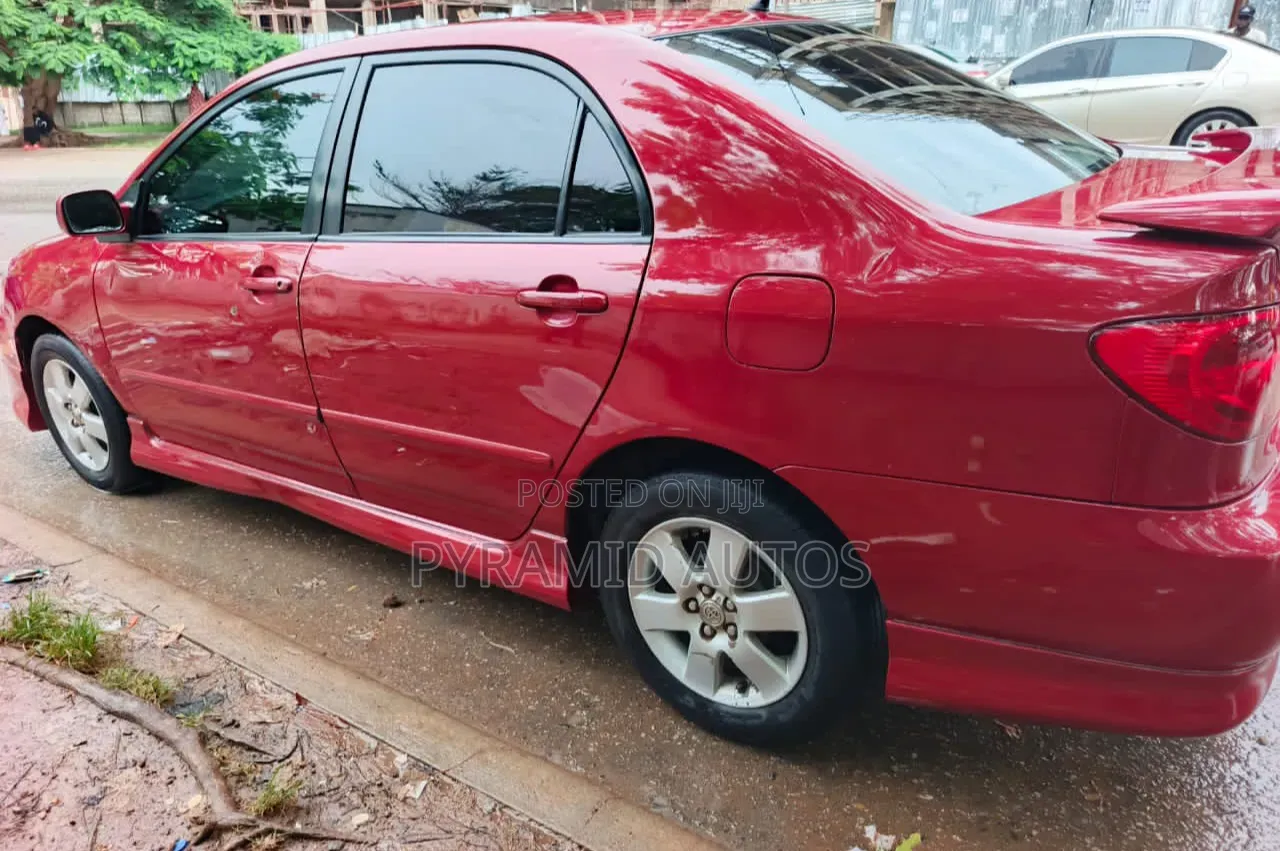 Toyota Corolla S 2006 Red