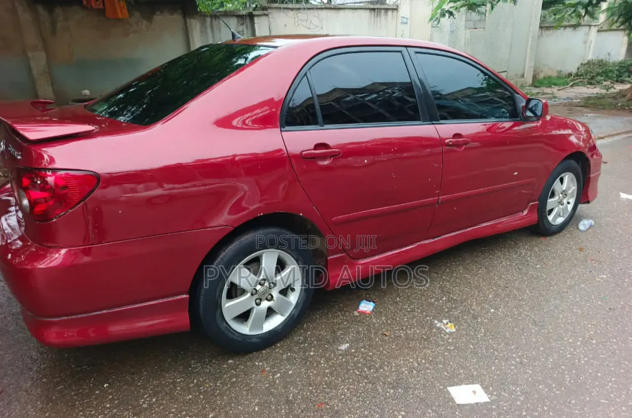 Toyota Corolla S 2006 Red