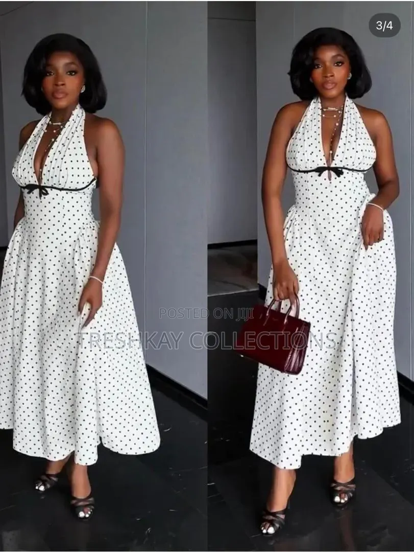 Quality Assured Ladies Polka Dot Dress