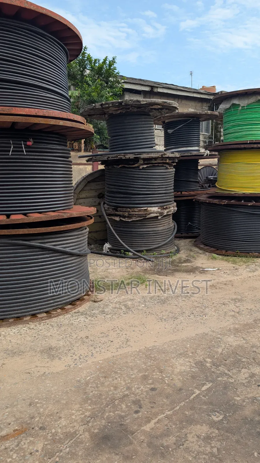 All Sizes of Armored Cable Drum