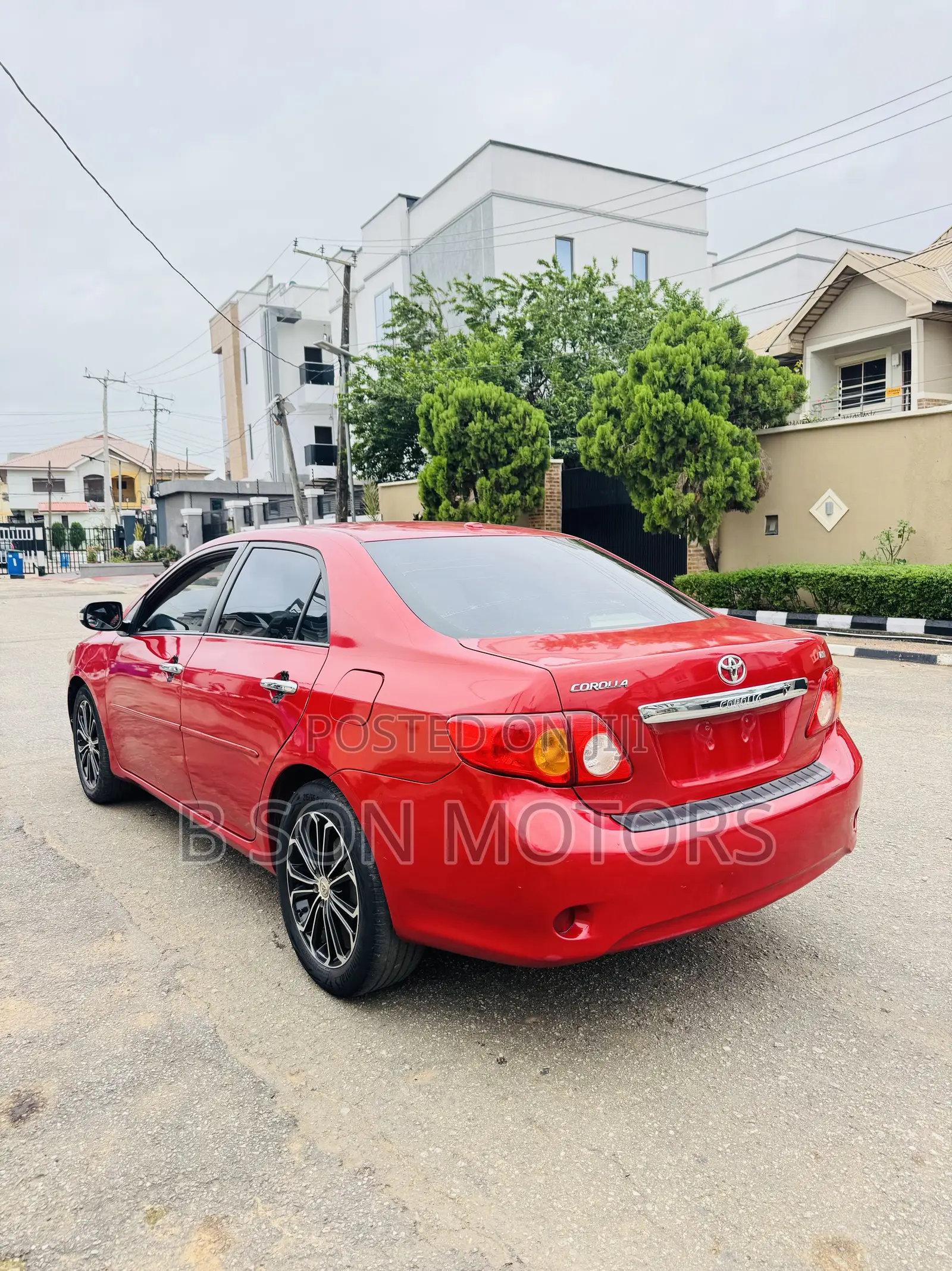 Toyota Corolla LE 4dr Sedan (1.8L 4cyl 4A) 2010 Red