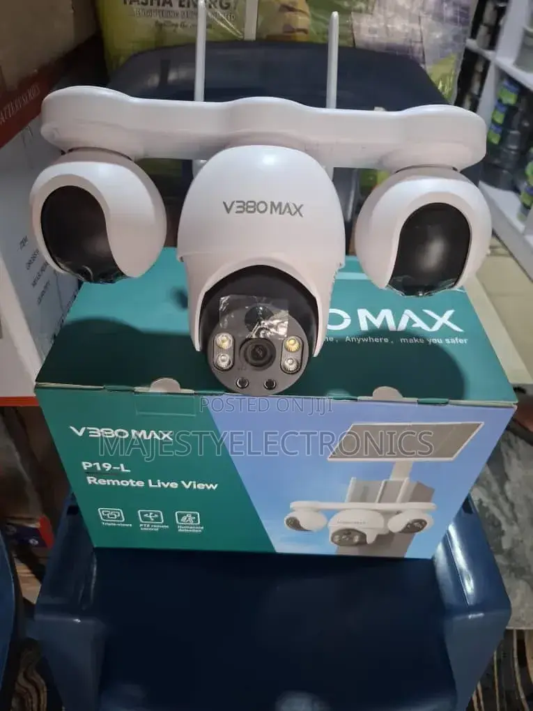 PTZ Outdoor Solar Camera 3 in 1 All Adjustable Camera